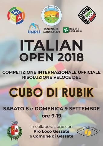 Cubo di Rubik - Italian Open