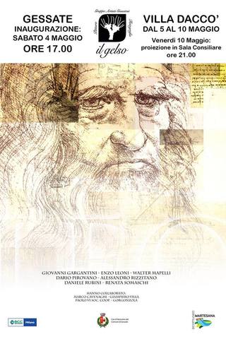Mostra “Leonardo Da Vinci” Inaugurazione oggi 4 maggio ore 17.00 c/o Villa Daccò