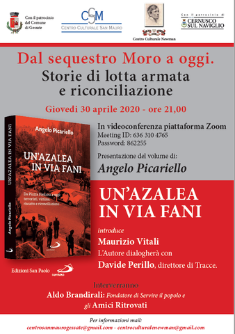 Un'azalea in via Fani di Angelo Picariello- Presentazione libro 