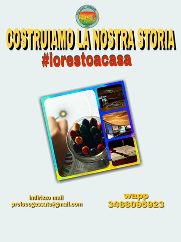 #costruiamo la nostra storia  #iorestoacasa 