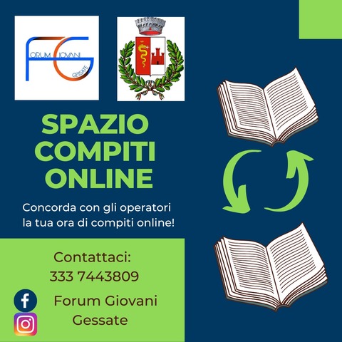 Forum Giovani  - Spazio compiti online 